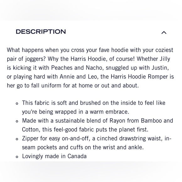 NWOT Smash + Tess x Jillian Harris The Harris Hoodie Romper - Picture 3 of 11